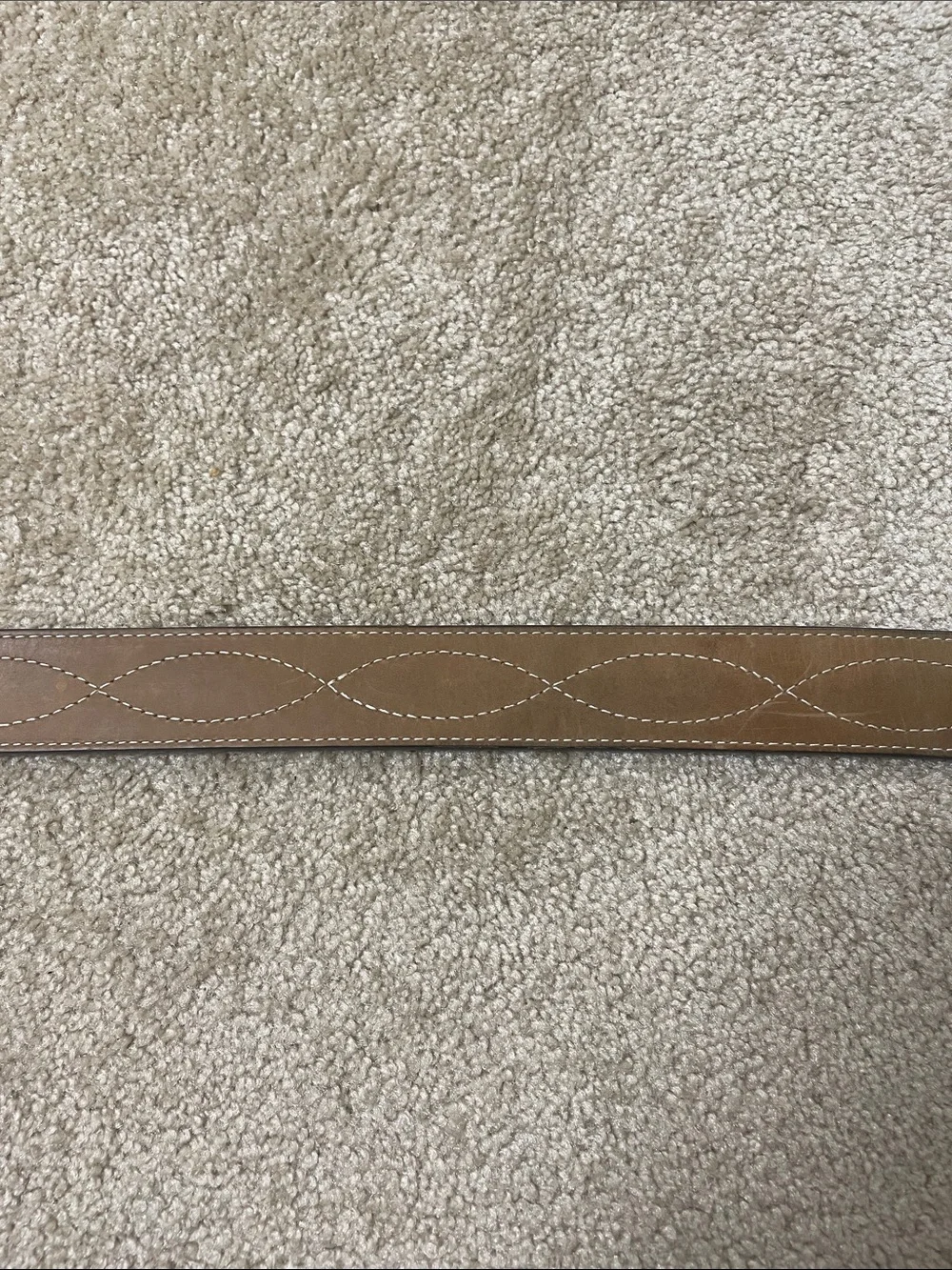 Blue Mountain Men's Leather Crazy Horse Belt - Size 42